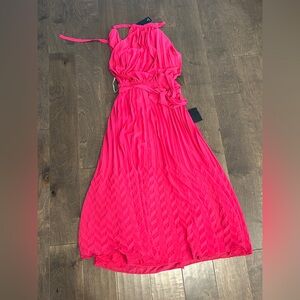Pink Pleated Sundress - NWT